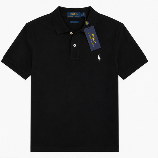 Black RL Classic Polo Shirt
