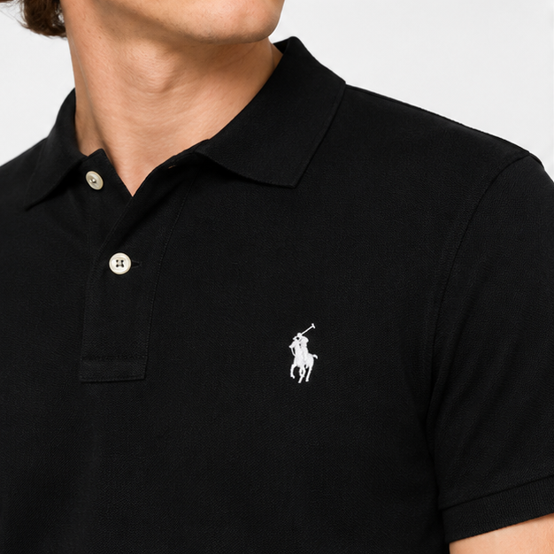 Black RL Classic Polo Shirt