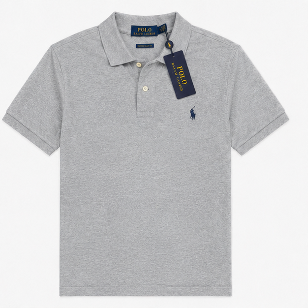 Gray RL Classic Polo Shirt