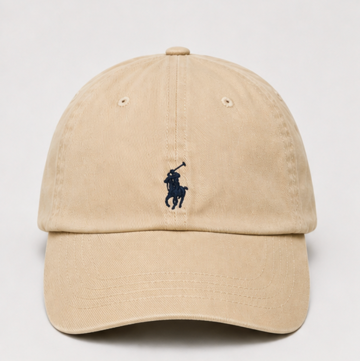 Beige RL Classic Cap