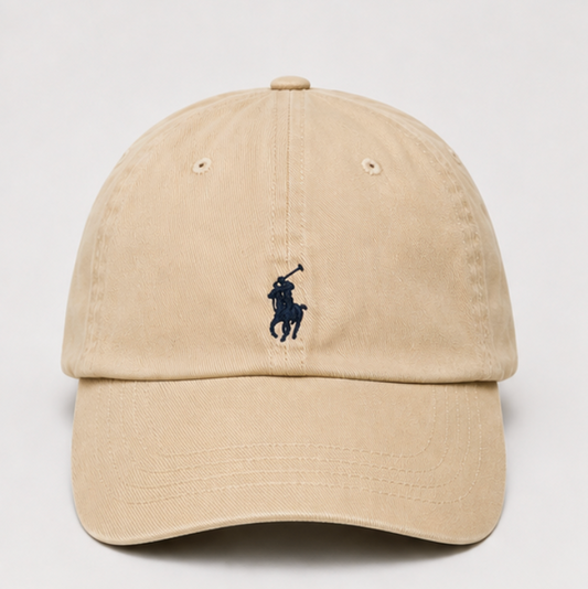 Beige RL Classic Cap