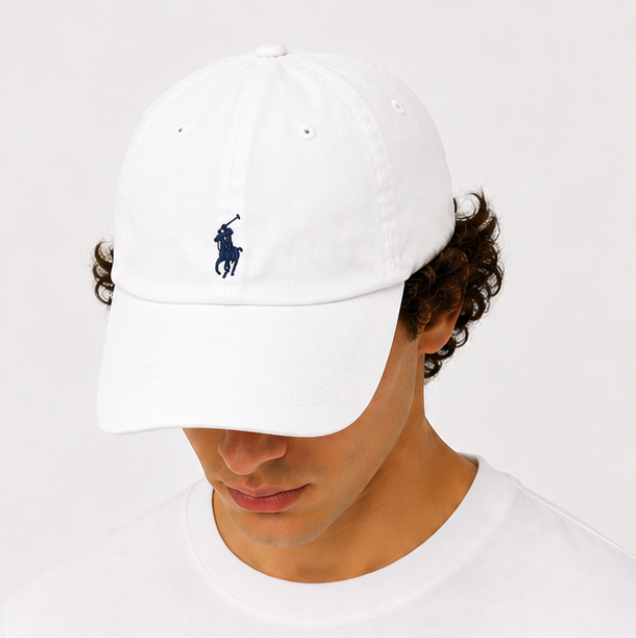 White RL Classic Cap