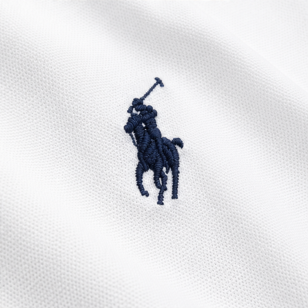 White RL Classic Polo Shirt